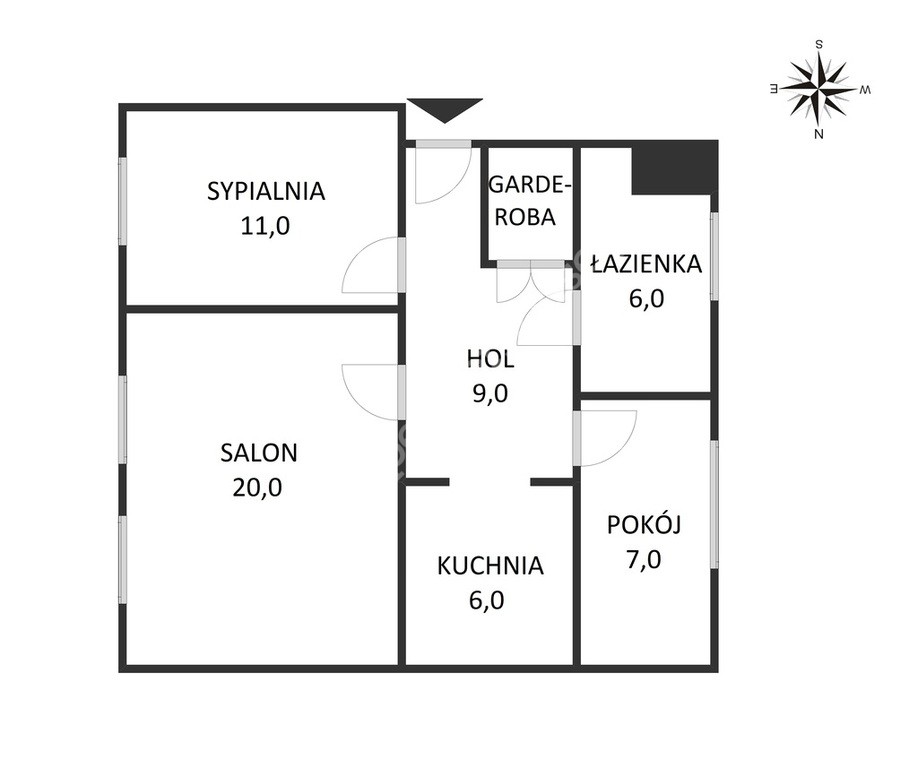 Mieszkanie na sprzedaż, Gdańsk, Wrzeszcz, Wajdeloty - zdjęcie ofertowe nr 4