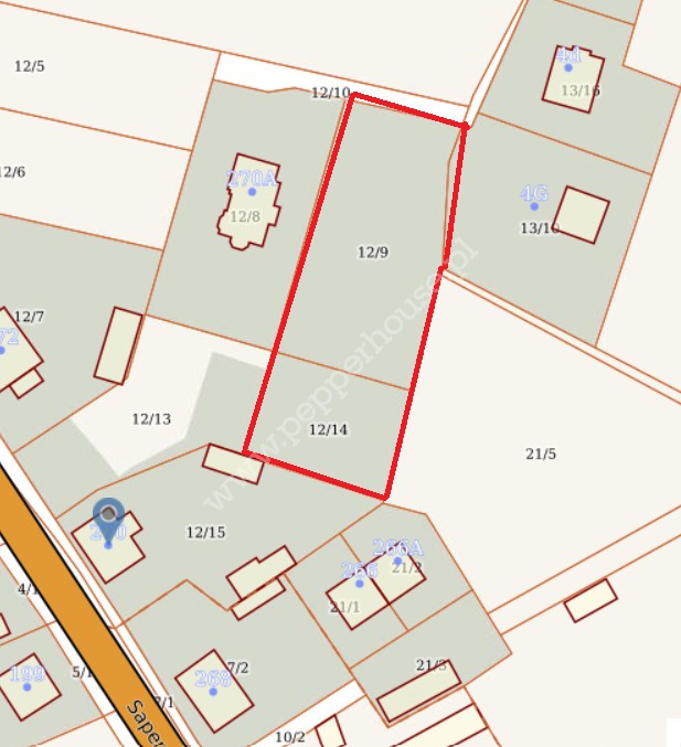 Działka na sprzedaż, Bydgoszcz, Jachcice, Saperów - zdjęcie ofertowe nr 4